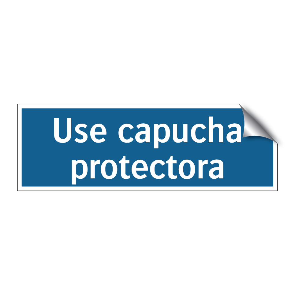 Use capucha protectora