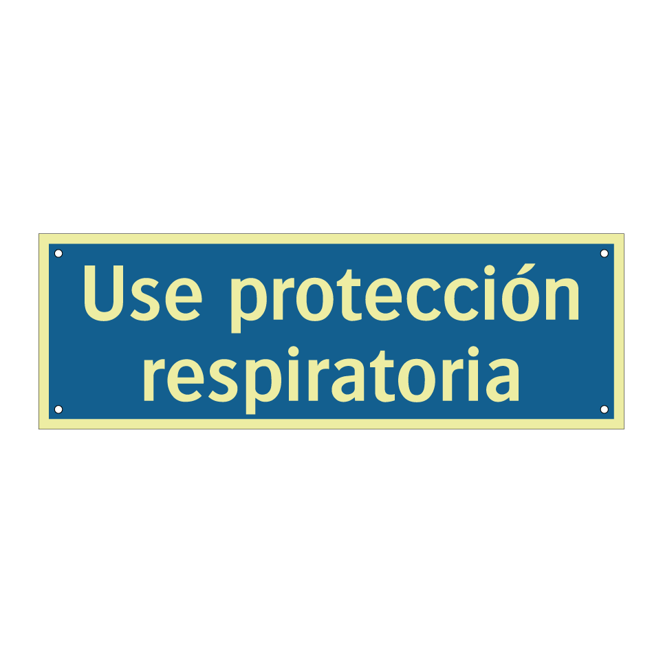 Use protección respiratoria