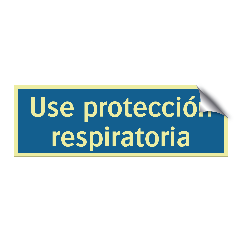 Use protección respiratoria