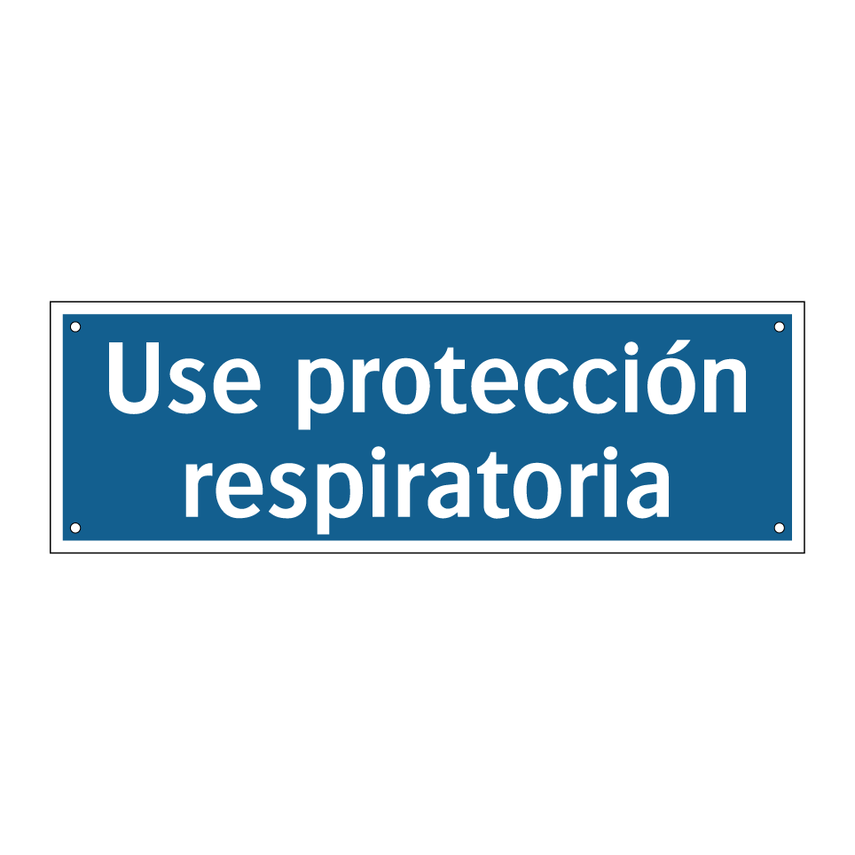 Use protección respiratoria