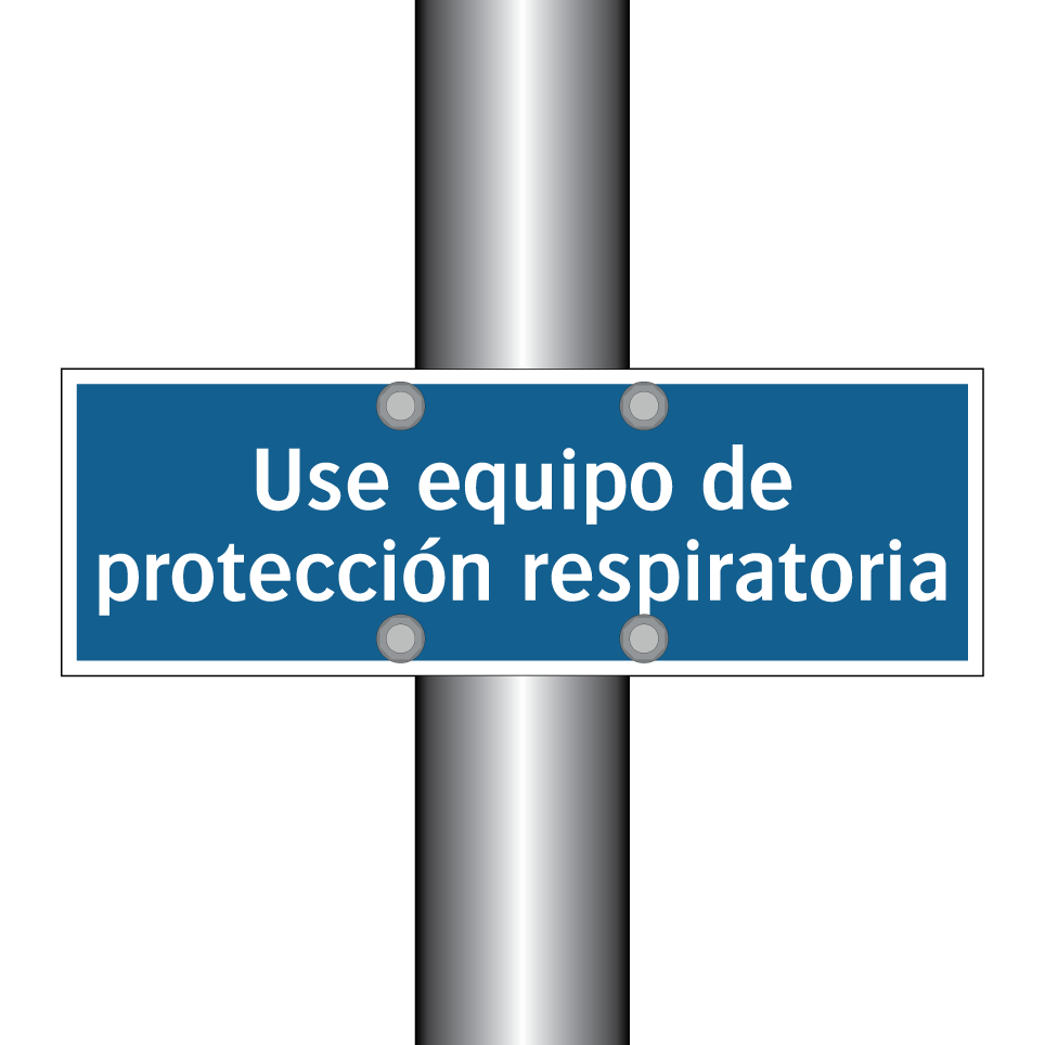 Use equipo de protección respiratoria