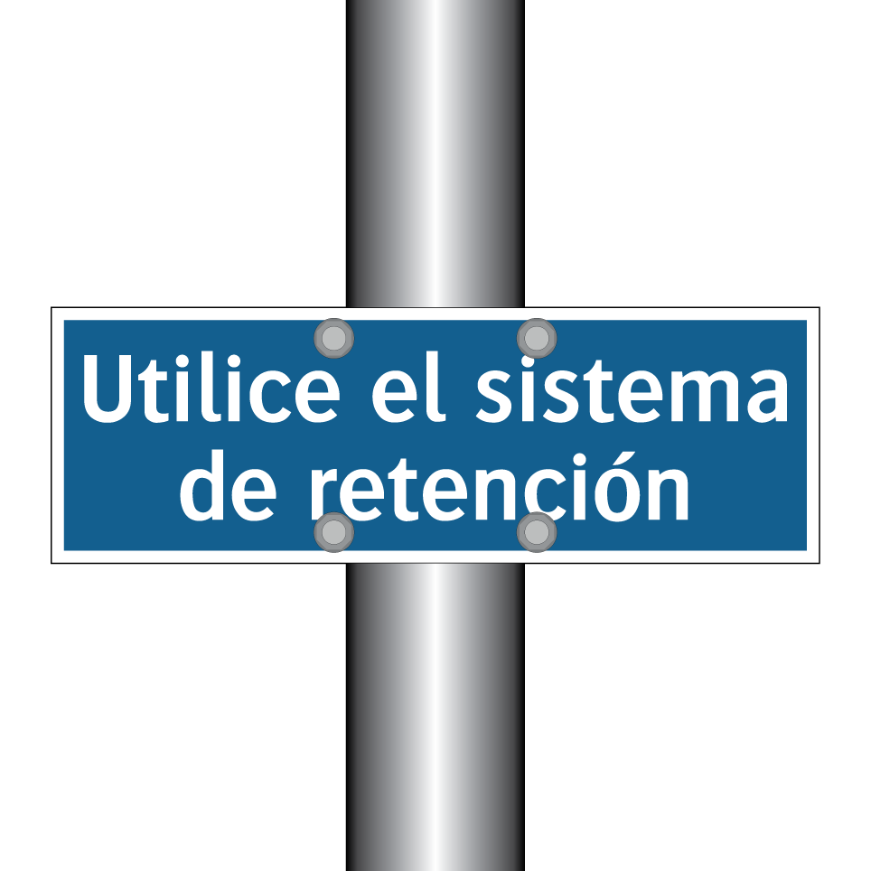 Utilice el sistema de retención
