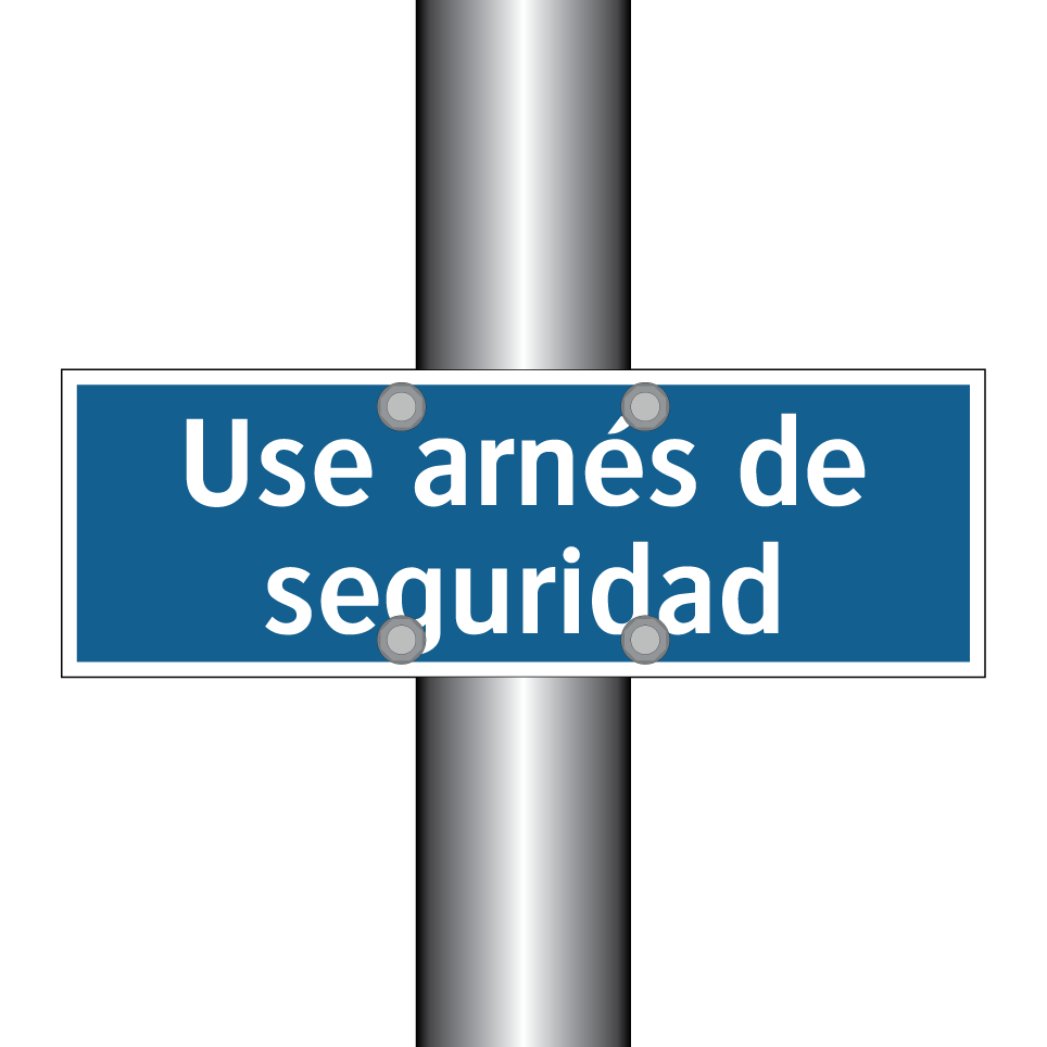 Use arnés de seguridad