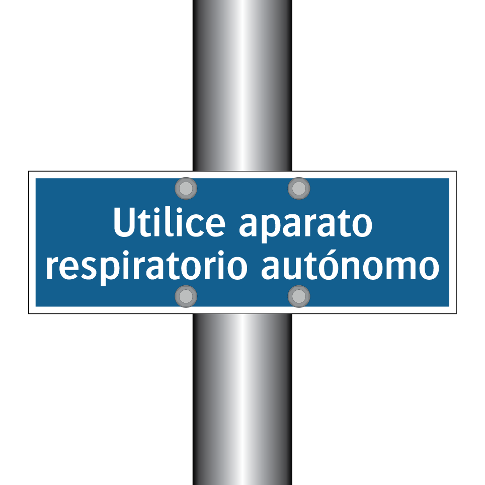 Utilice aparato respiratorio autónomo