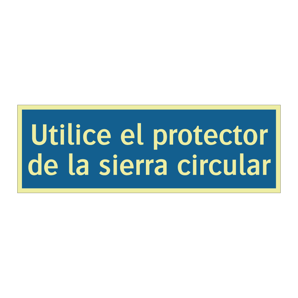 Utilice el protector de la sierra circular