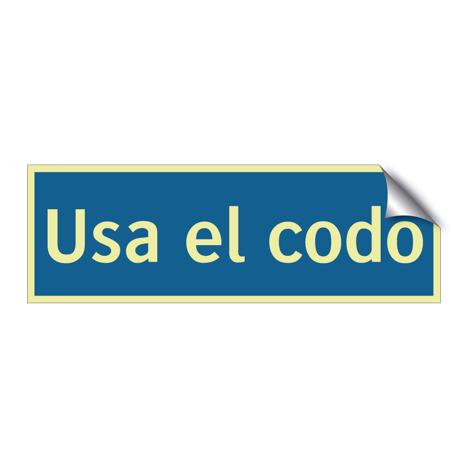 Usa el codo