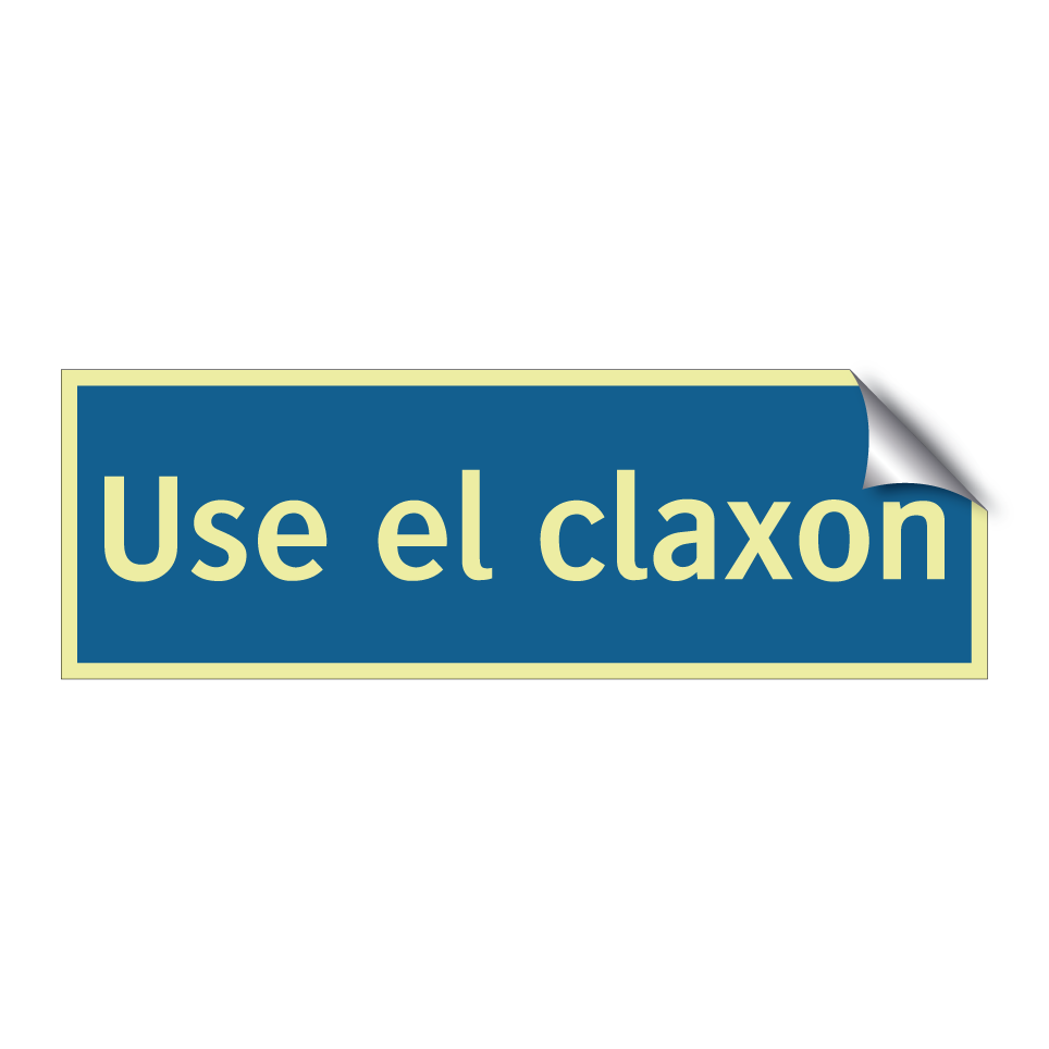 Use el claxon