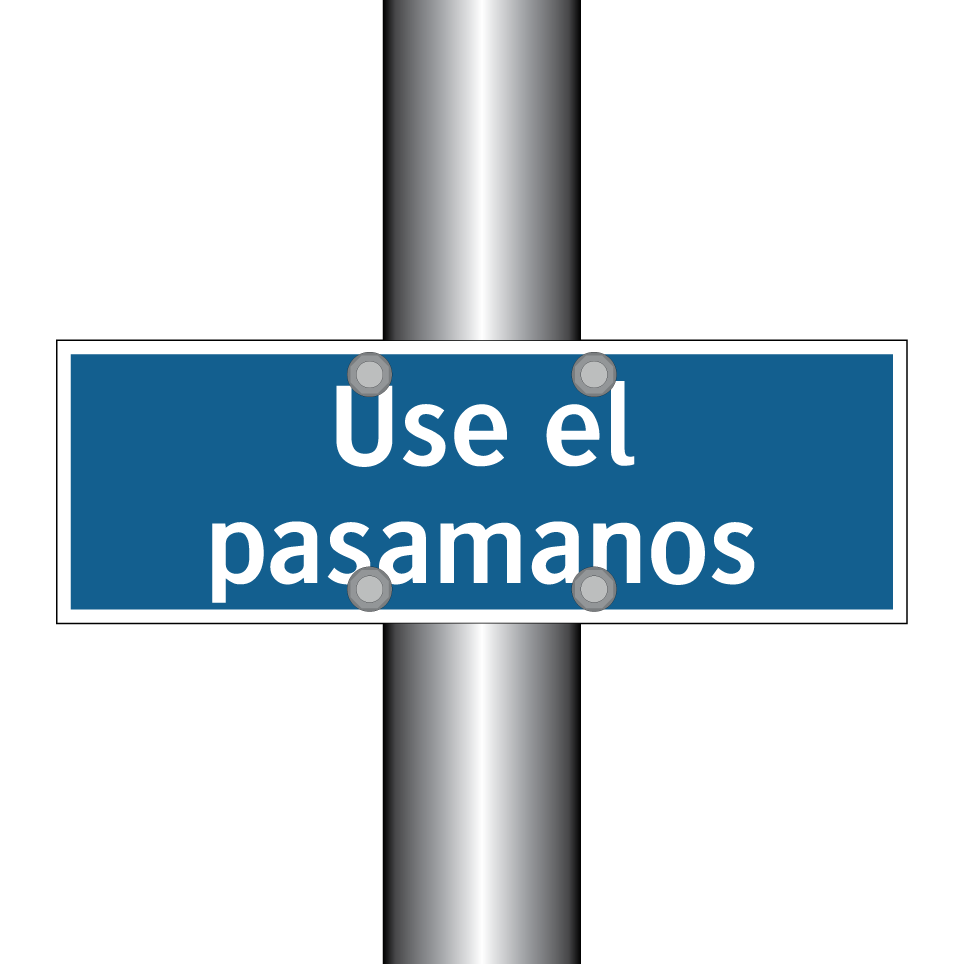 Use el pasamanos