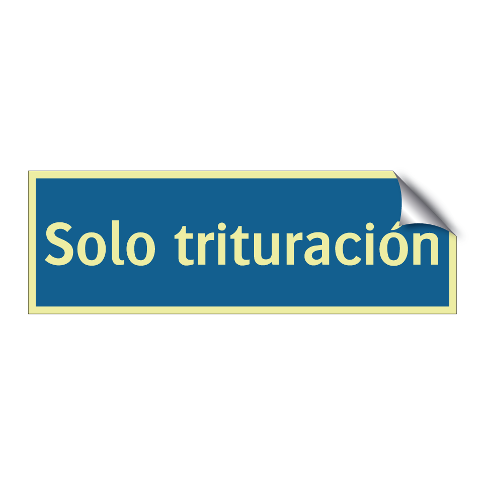 Solo trituración