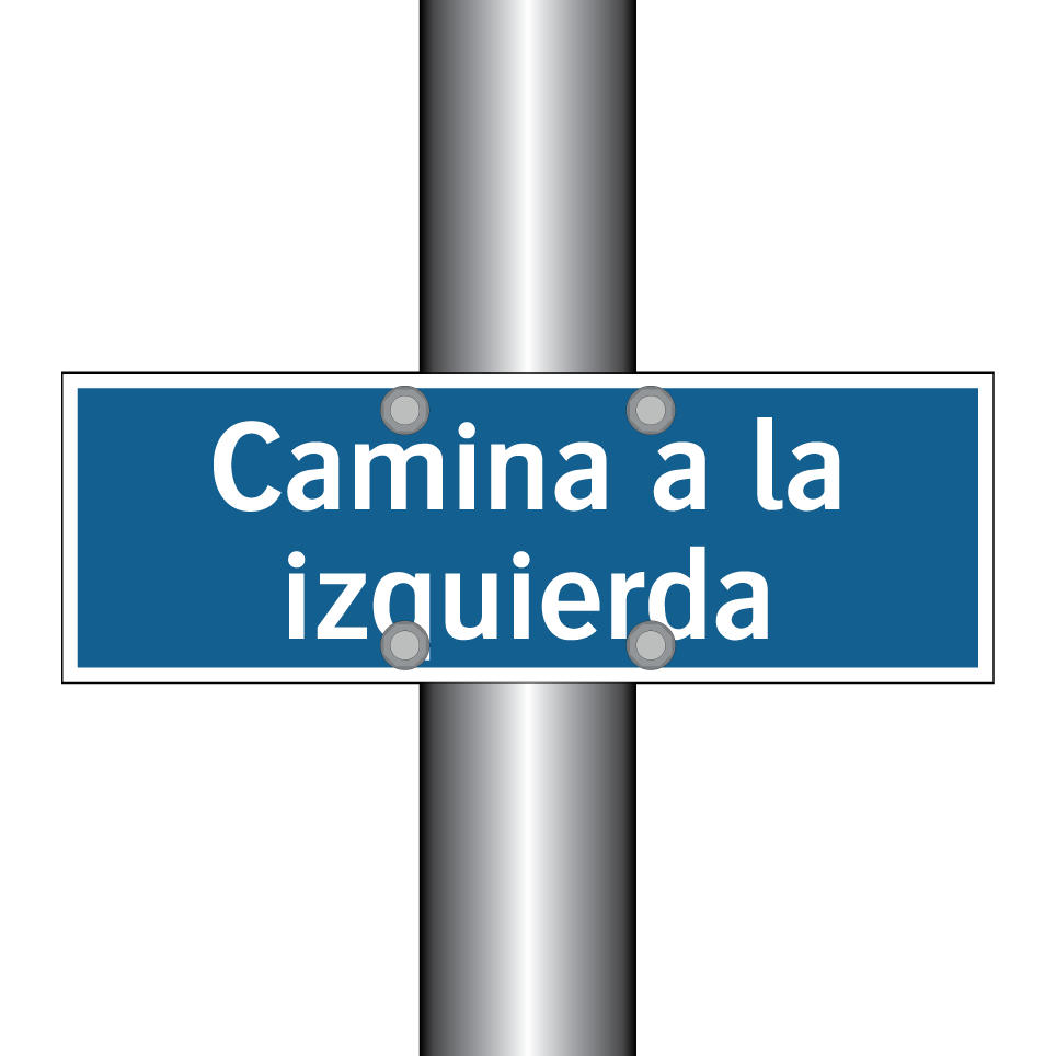 Camina a la izquierda