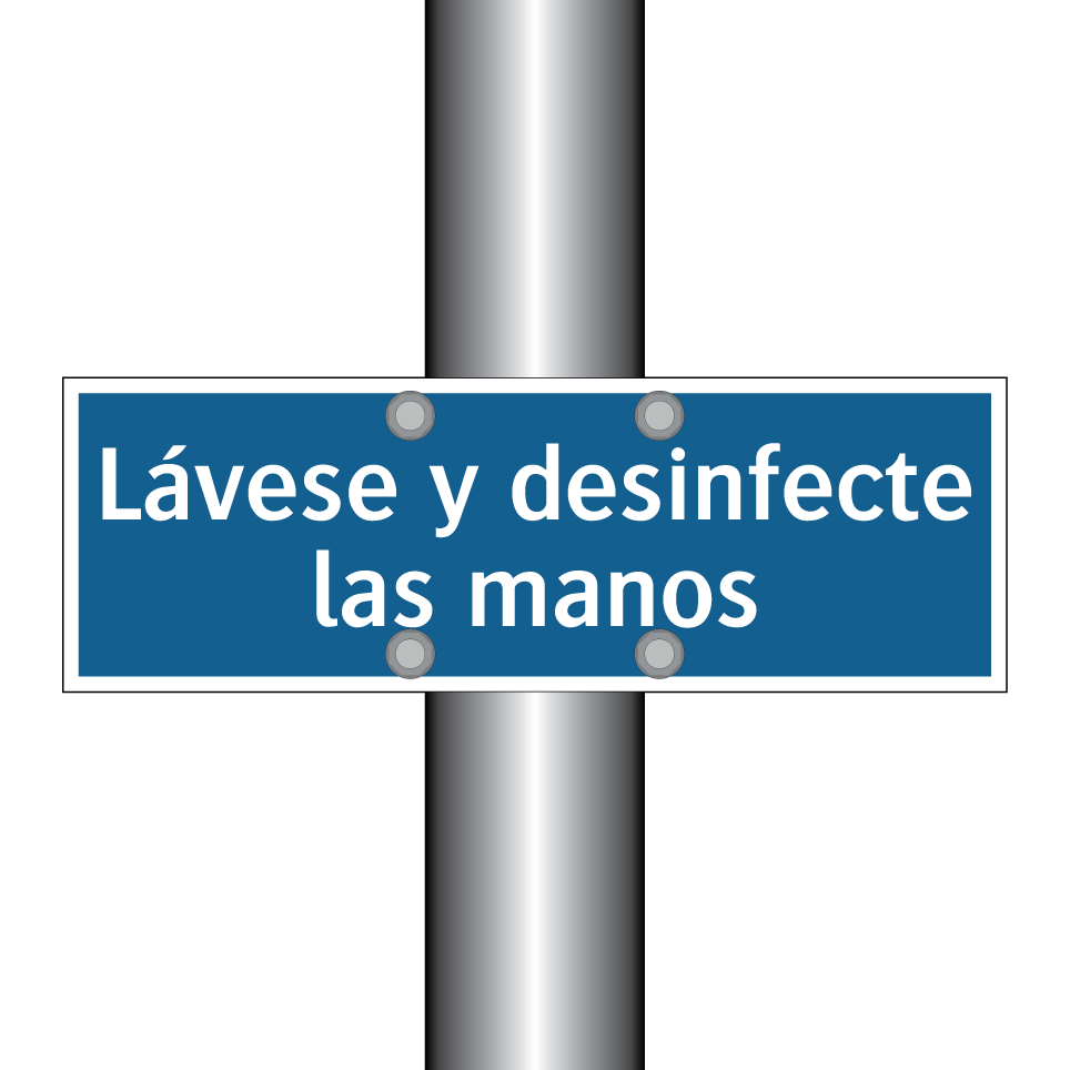 Lávese y desinfecte las manos