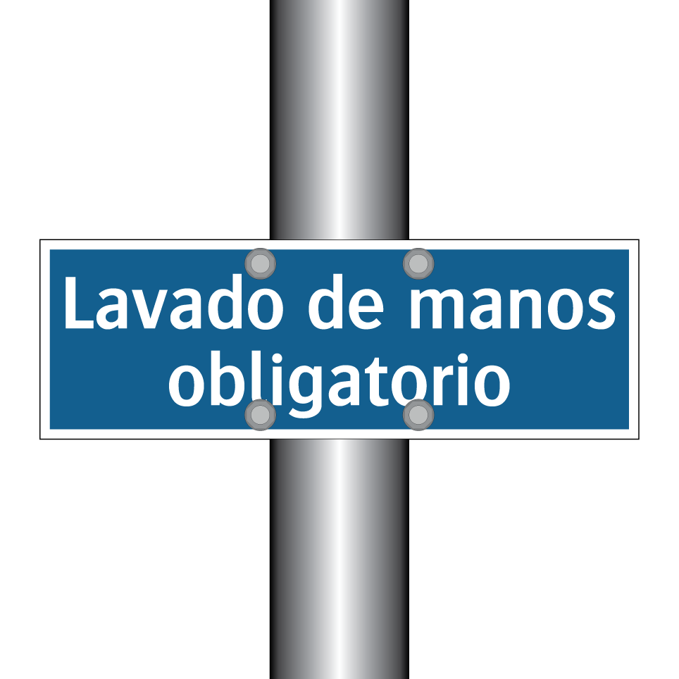 Lavado de manos obligatorio