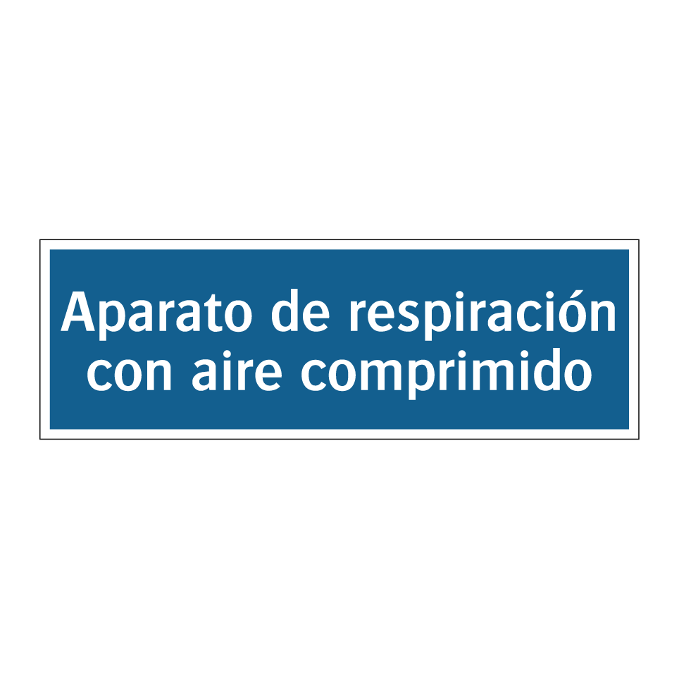 Aparato de respiración con aire comprimido