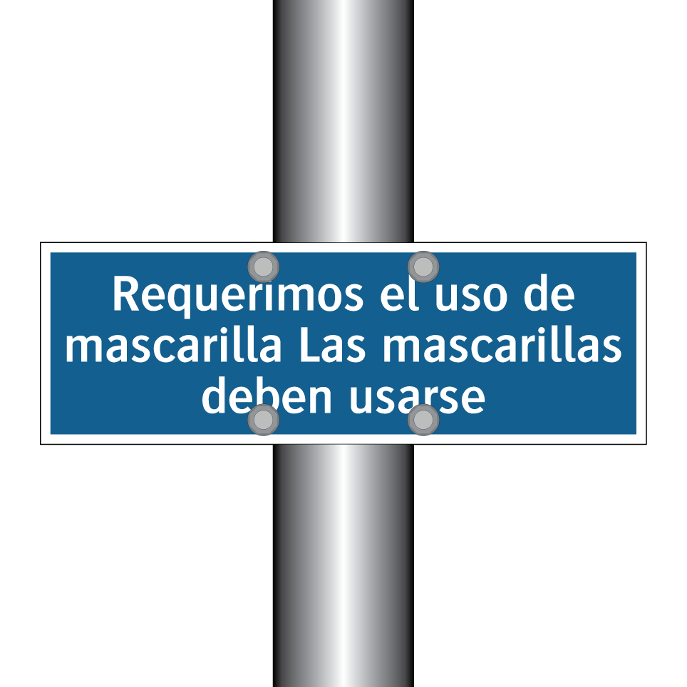 Requerimos el uso de mascarilla Las mascarillas deben usarse