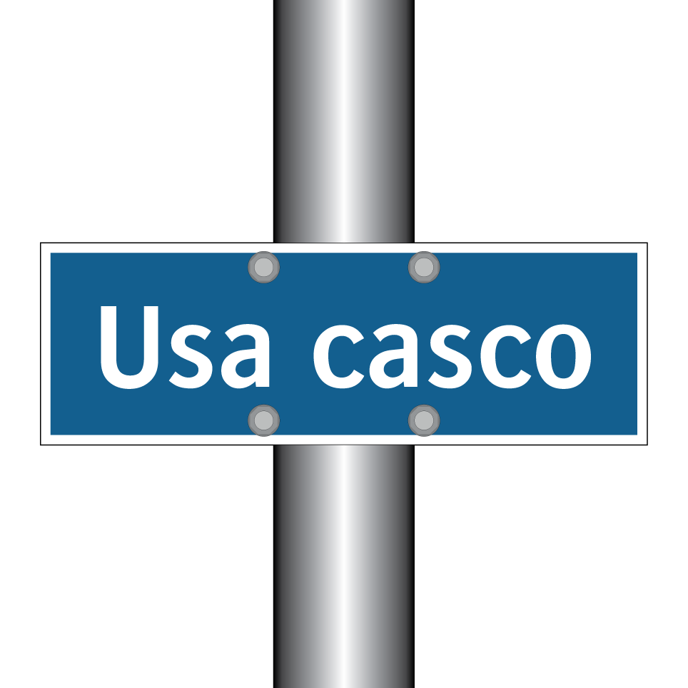 Usa casco