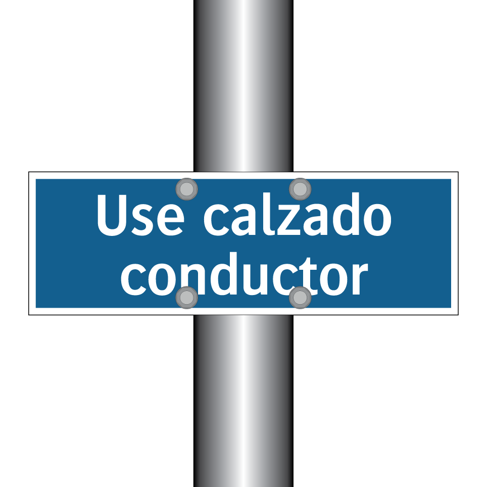Use calzado conductor