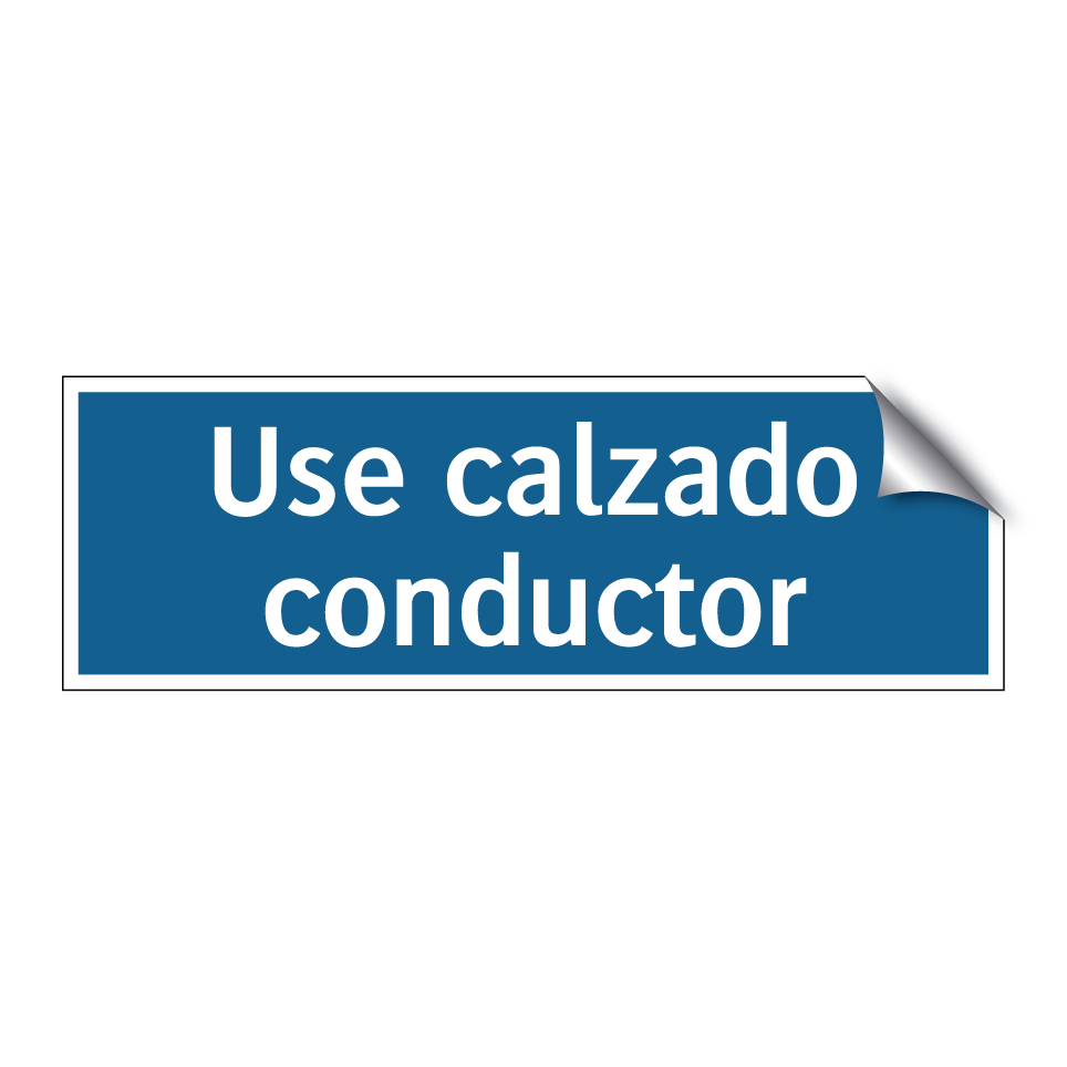 Use calzado conductor