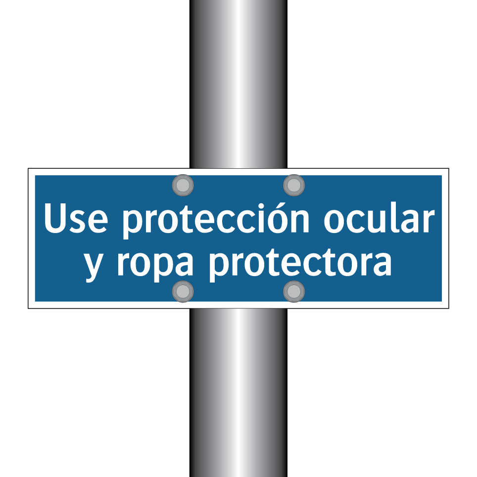 Use protección ocular y ropa protectora