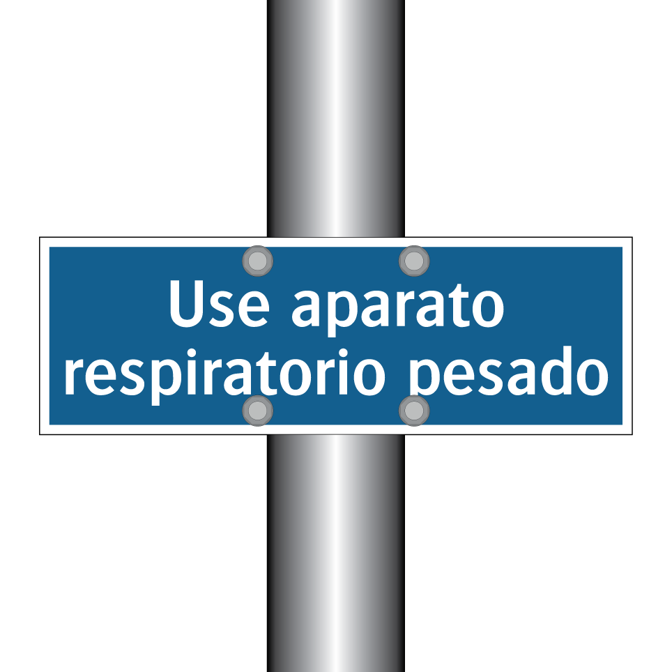 Use aparato respiratorio pesado