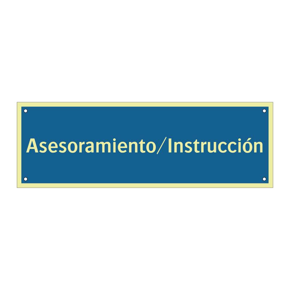 Asesoramiento/Instrucción