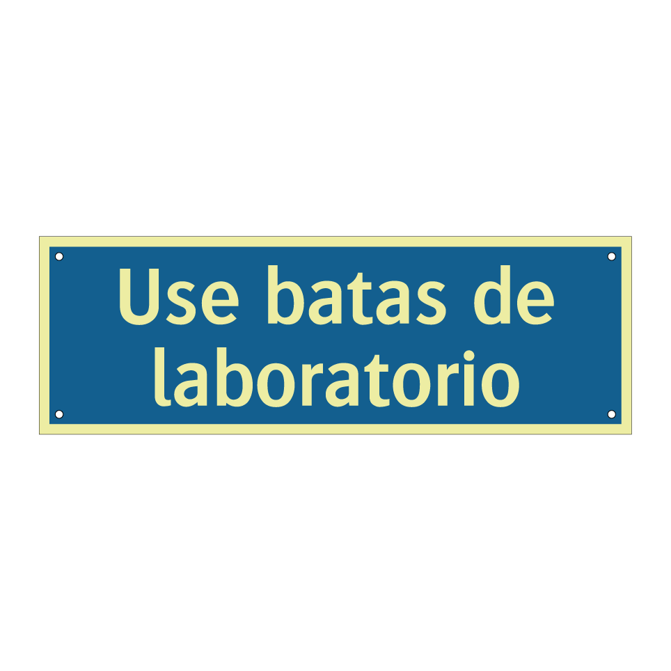 Use batas de laboratorio