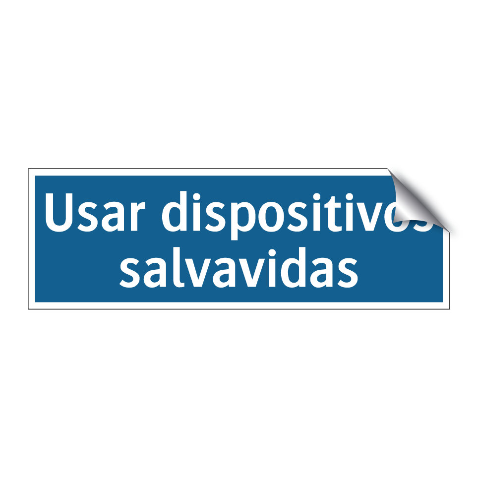 Usar dispositivos salvavidas