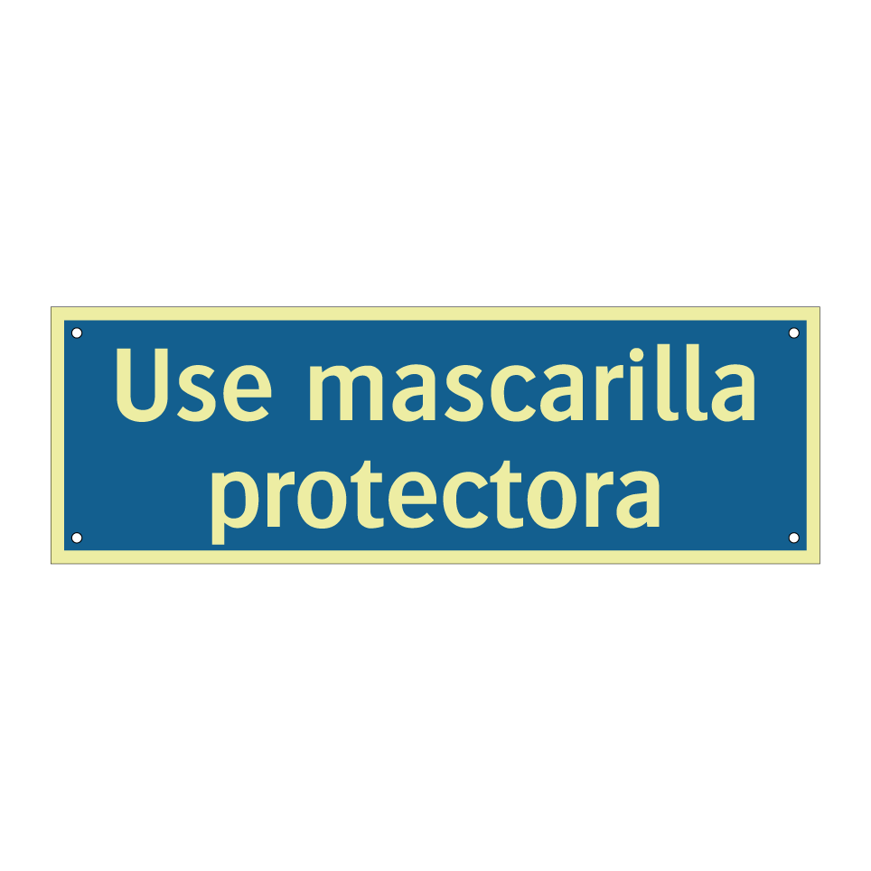 Use mascarilla protectora
