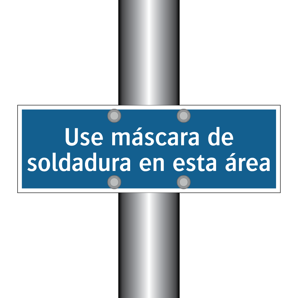 Use máscara de soldadura en esta área