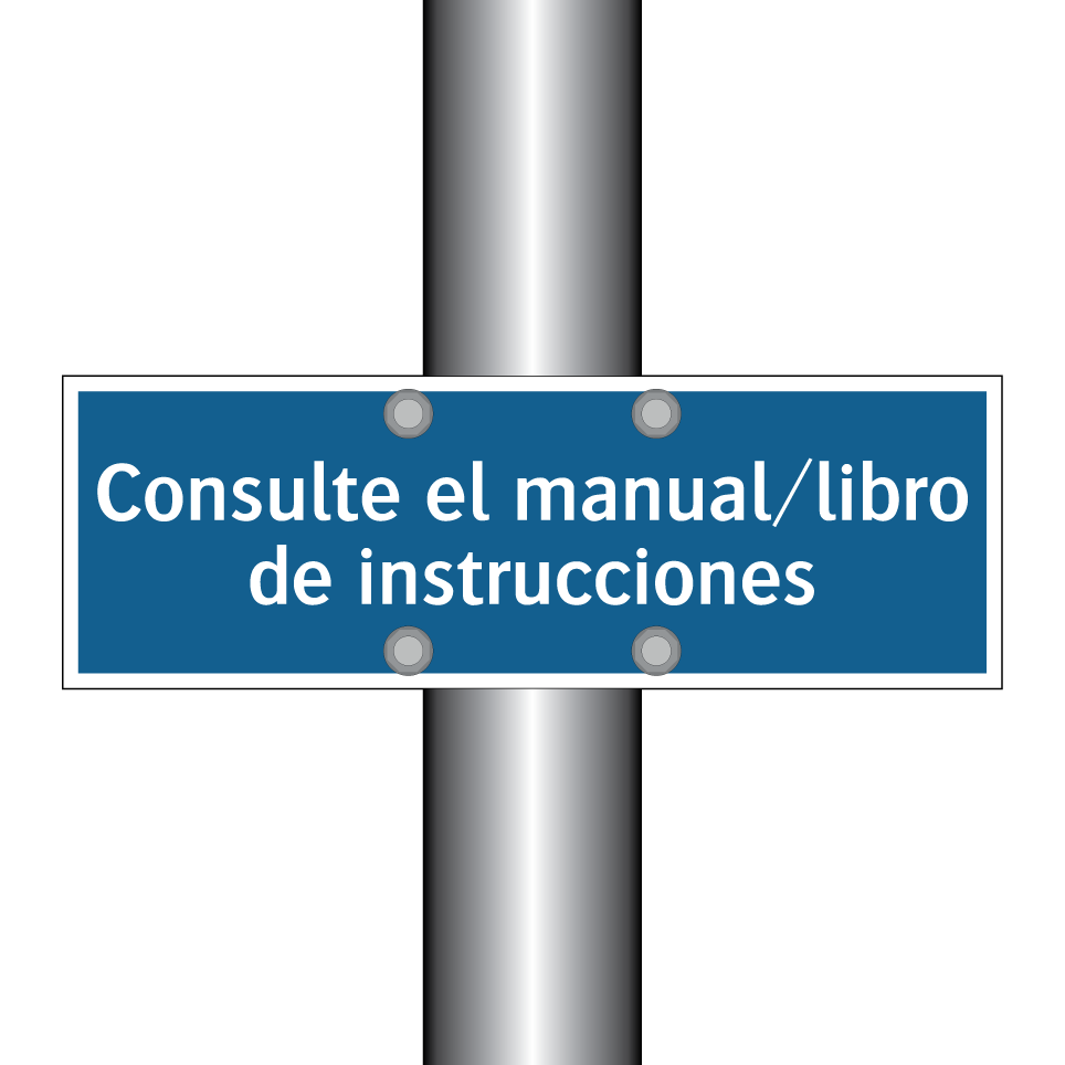 Consulte el manual/libro de instrucciones