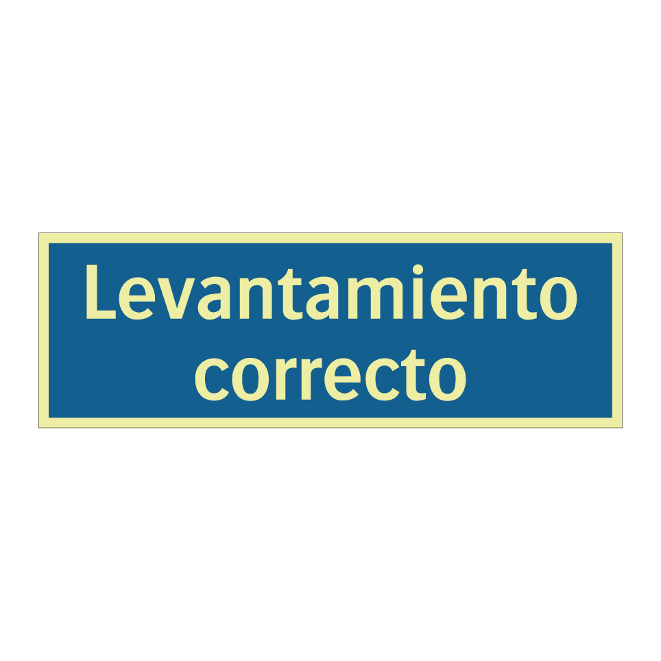 Levantamiento correcto