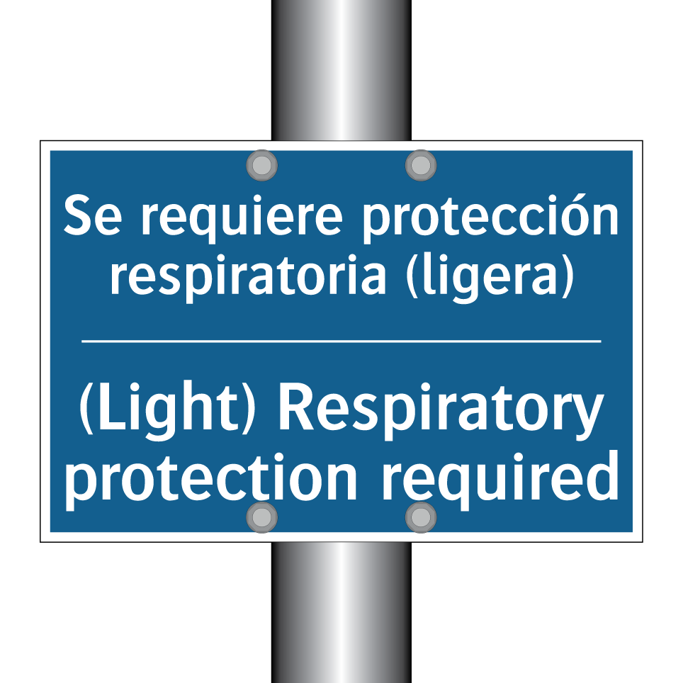 Se requiere protección respiratoria  /.../ - (Light) Respiratory protection  /.../