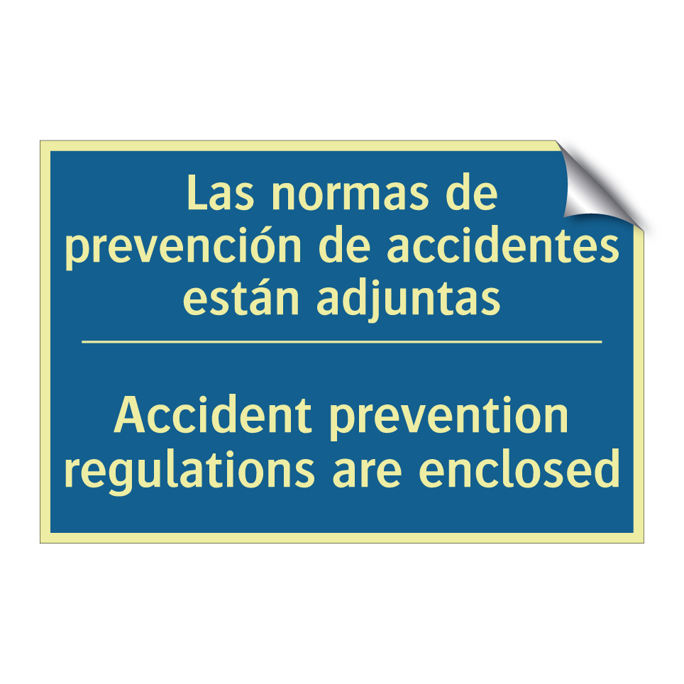 Las normas de prevención de accidentes  /.../ - Accident prevention regulations  /.../