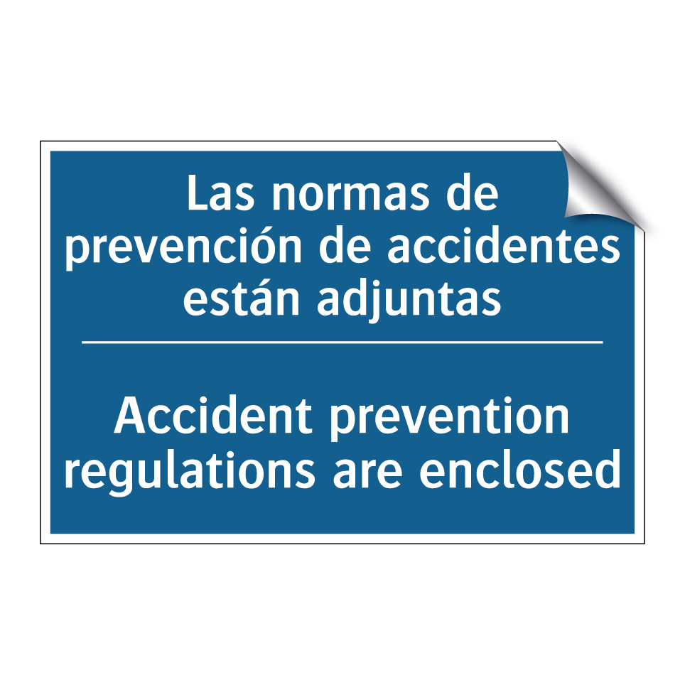 Las normas de prevención de accidentes  /.../ - Accident prevention regulations  /.../