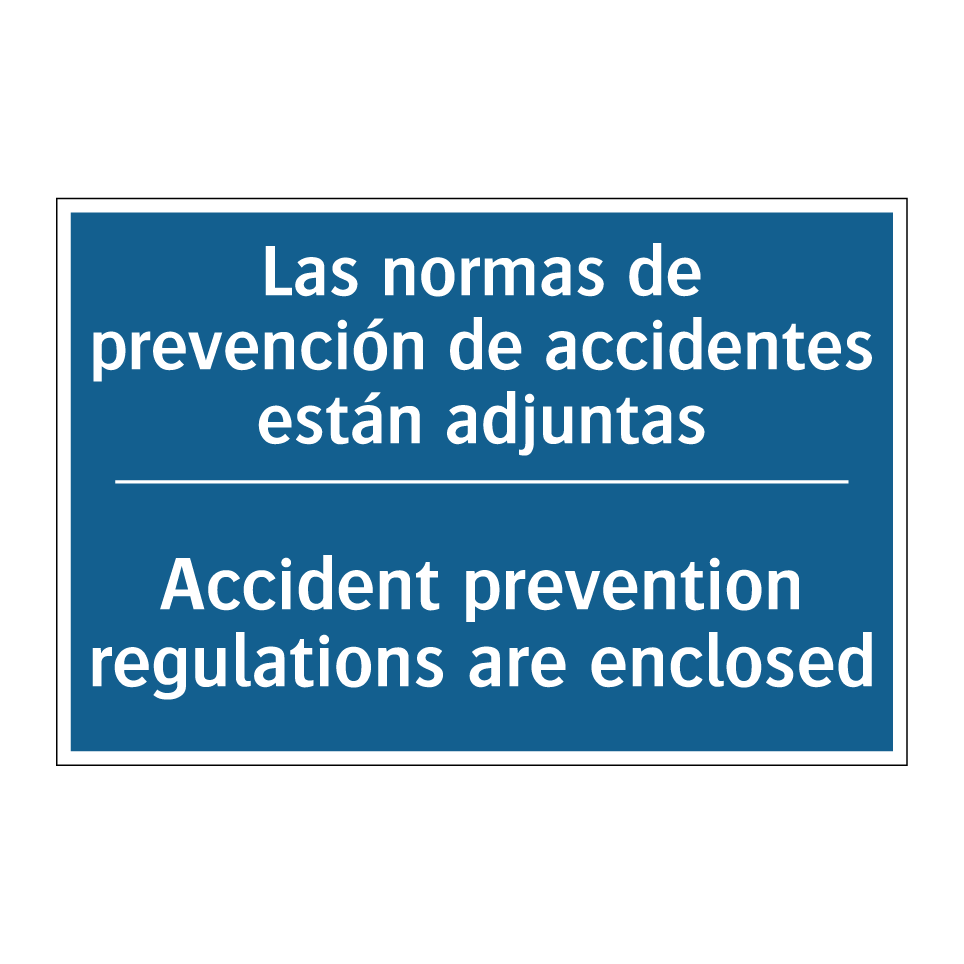 Las normas de prevención de accidentes  /.../ - Accident prevention regulations  /.../