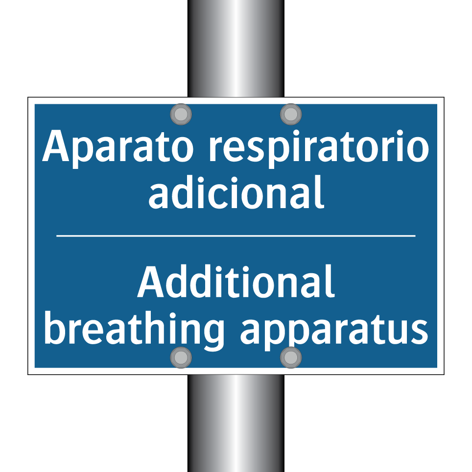 Aparato respiratorio adicional - Additional breathing apparatus