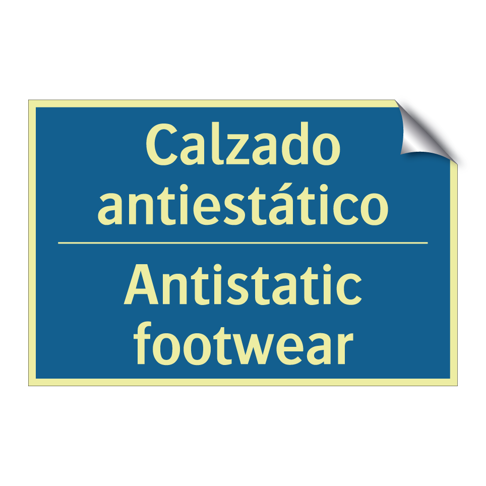 Calzado antiestático - Antistatic footwear
