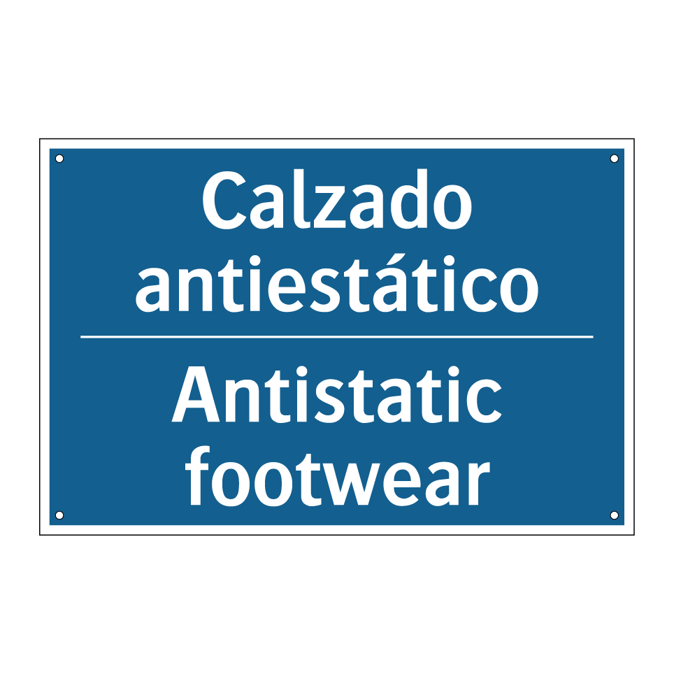 Calzado antiestático - Antistatic footwear