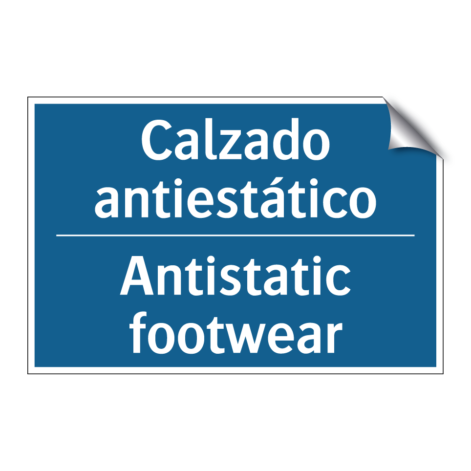 Calzado antiestático - Antistatic footwear