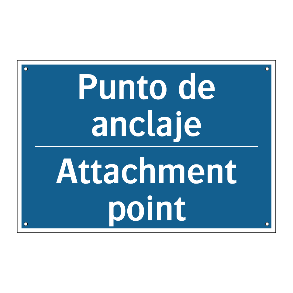 Punto de anclaje - Attachment point