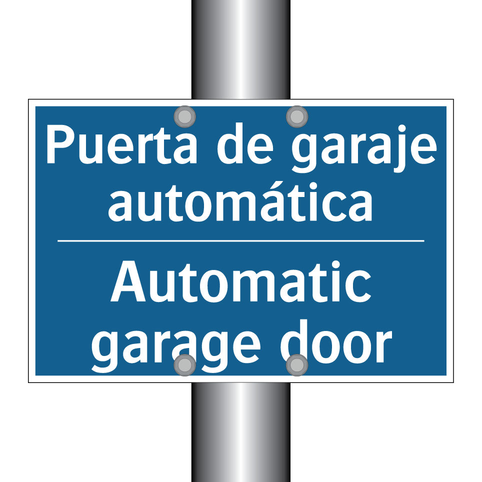 Puerta de garaje automática - Automatic garage door