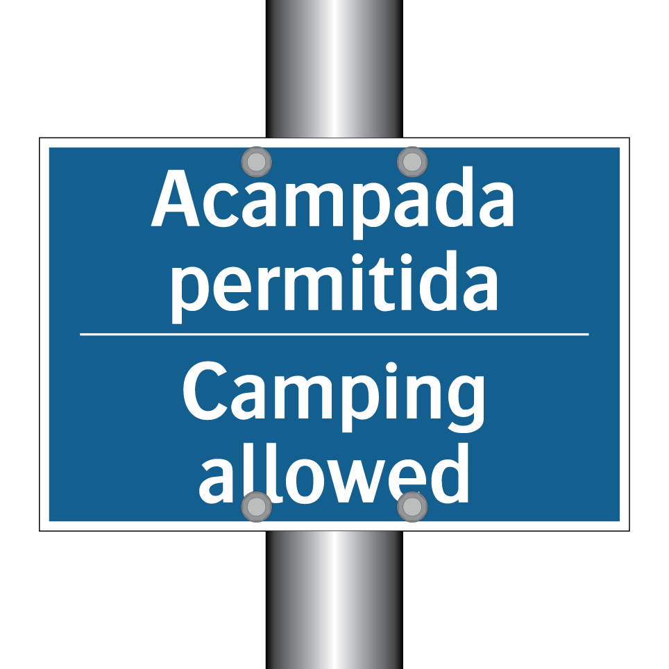 Acampada permitida - Camping allowed