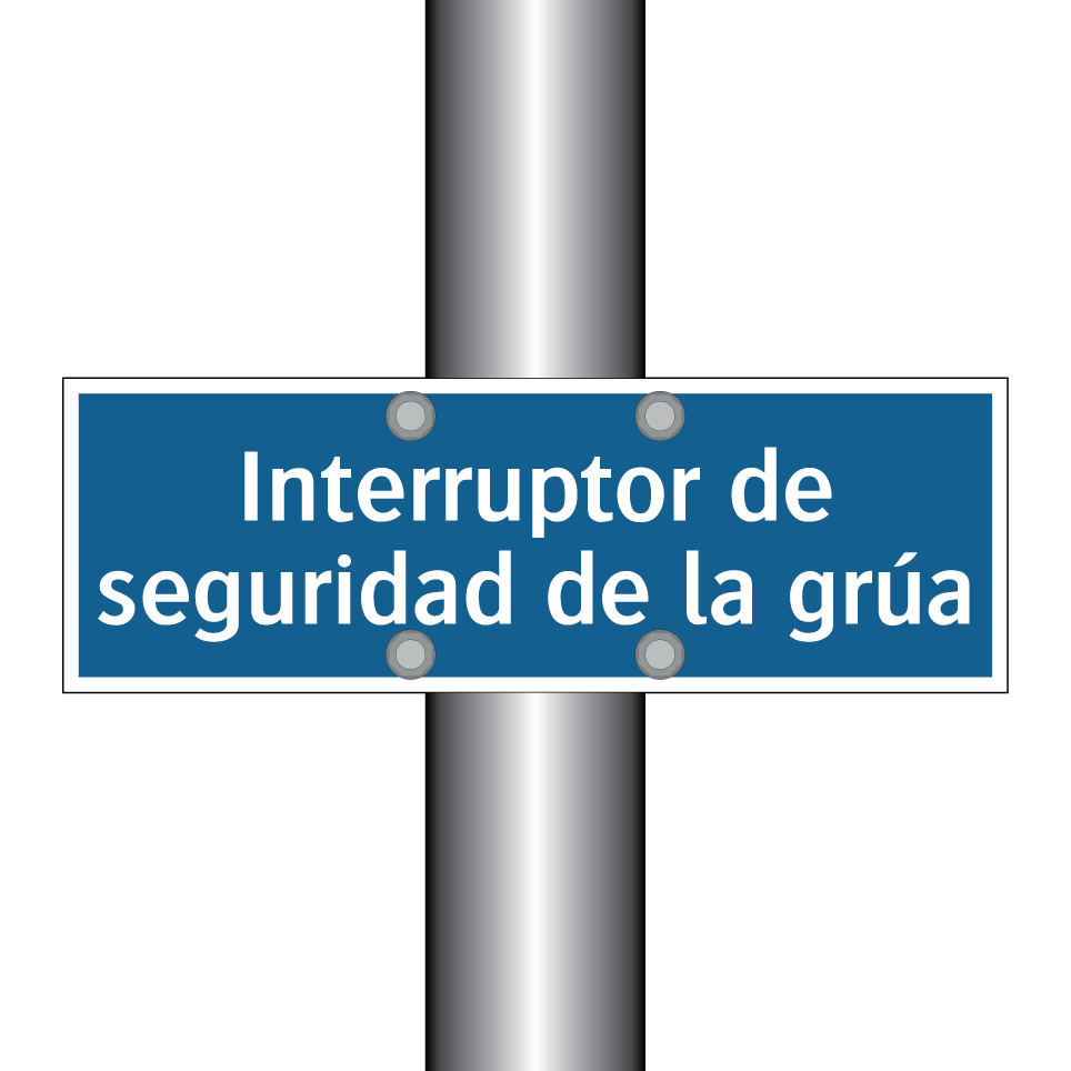 Interruptor de seguridad de la grúa