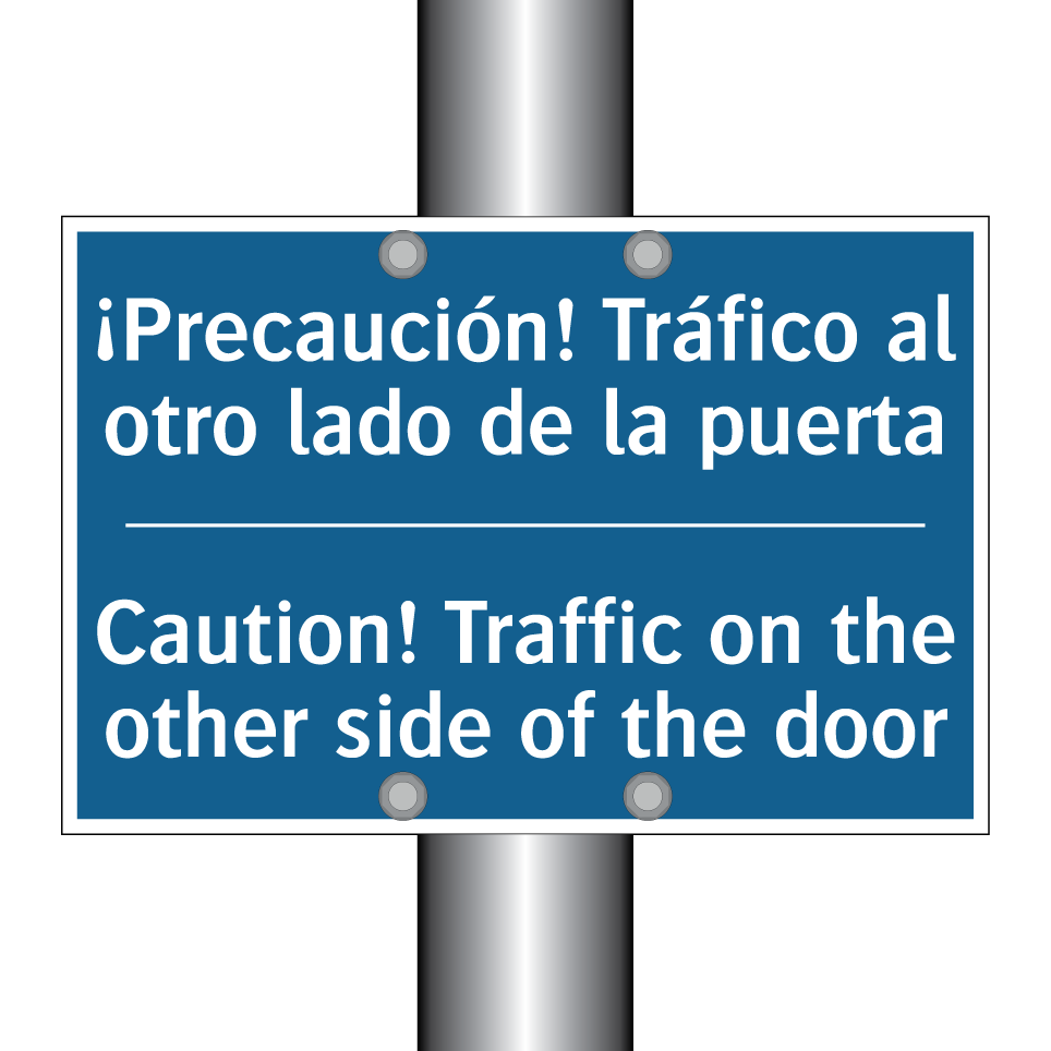 ¡Precaución! Tráfico al otro lado  /.../ - Caution! Traffic on the other  /.../