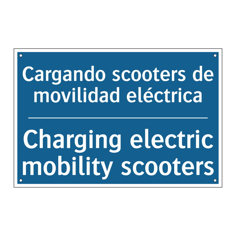Cargando scooters de movilidad  /.../ - Charging electric mobility scooters /.../