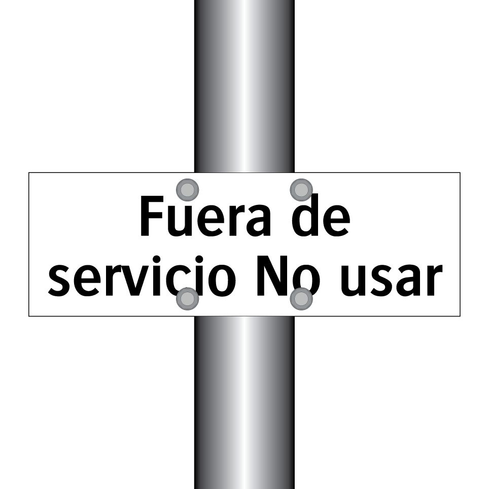 Fuera de servicio No usar