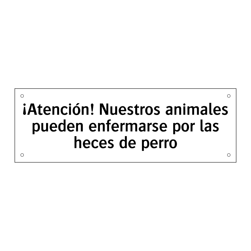 ¡Atención! Nuestros animales pueden enfermarse por las heces de perro