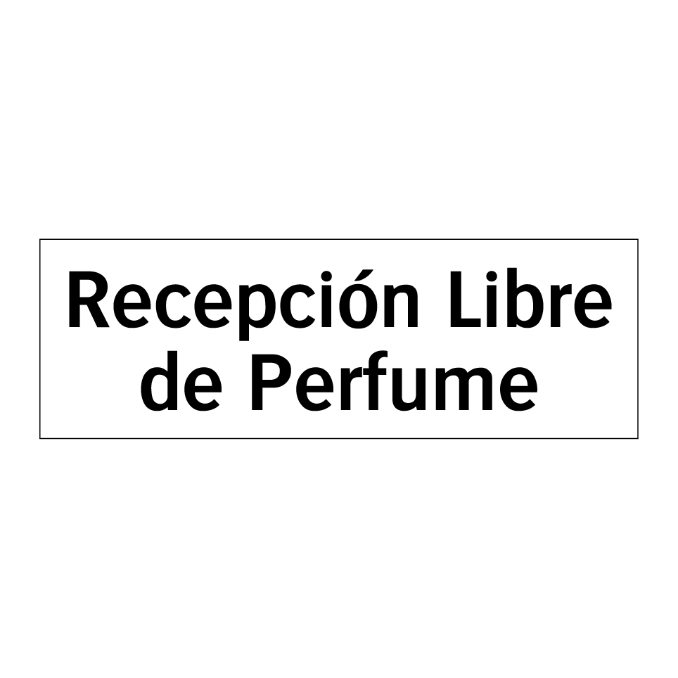 Recepción Libre de Perfume