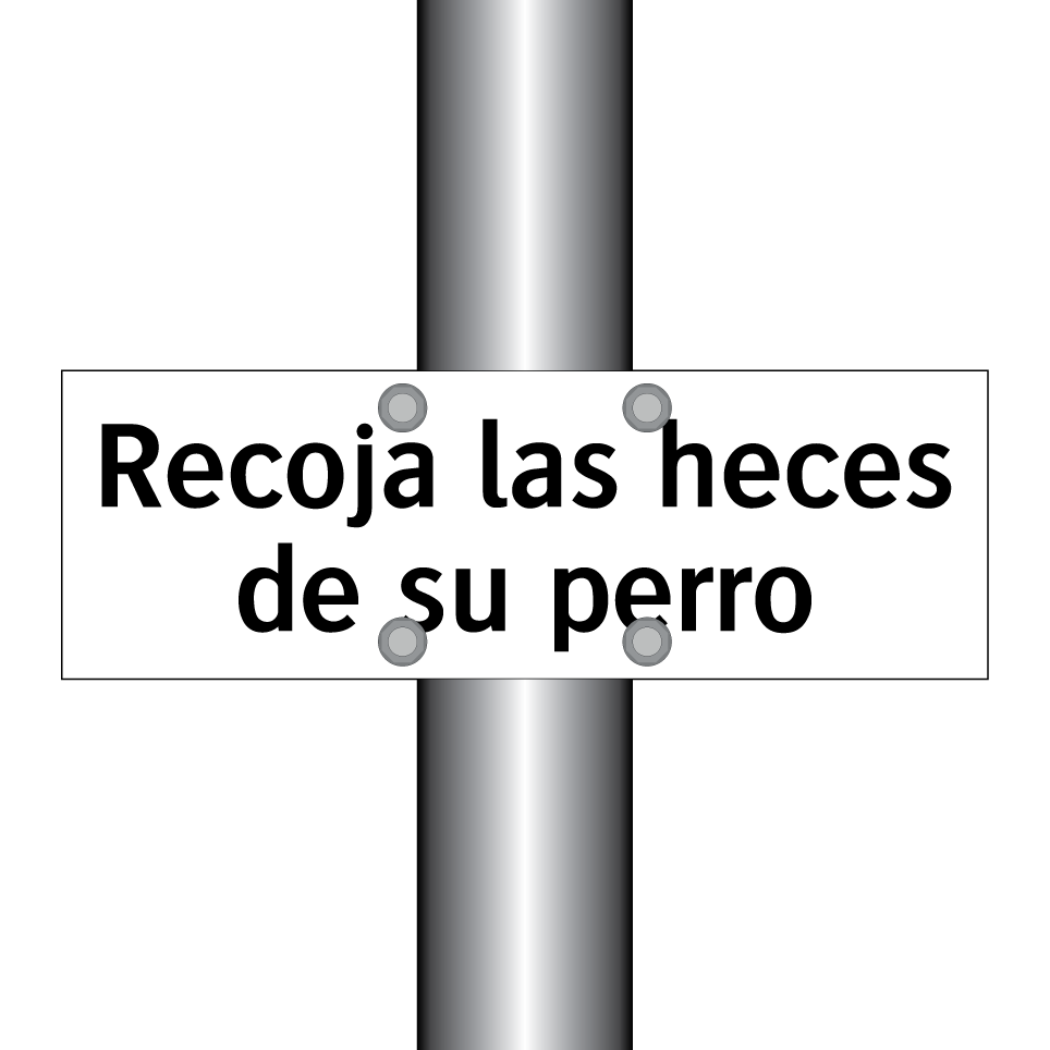 Recoja las heces de su perro