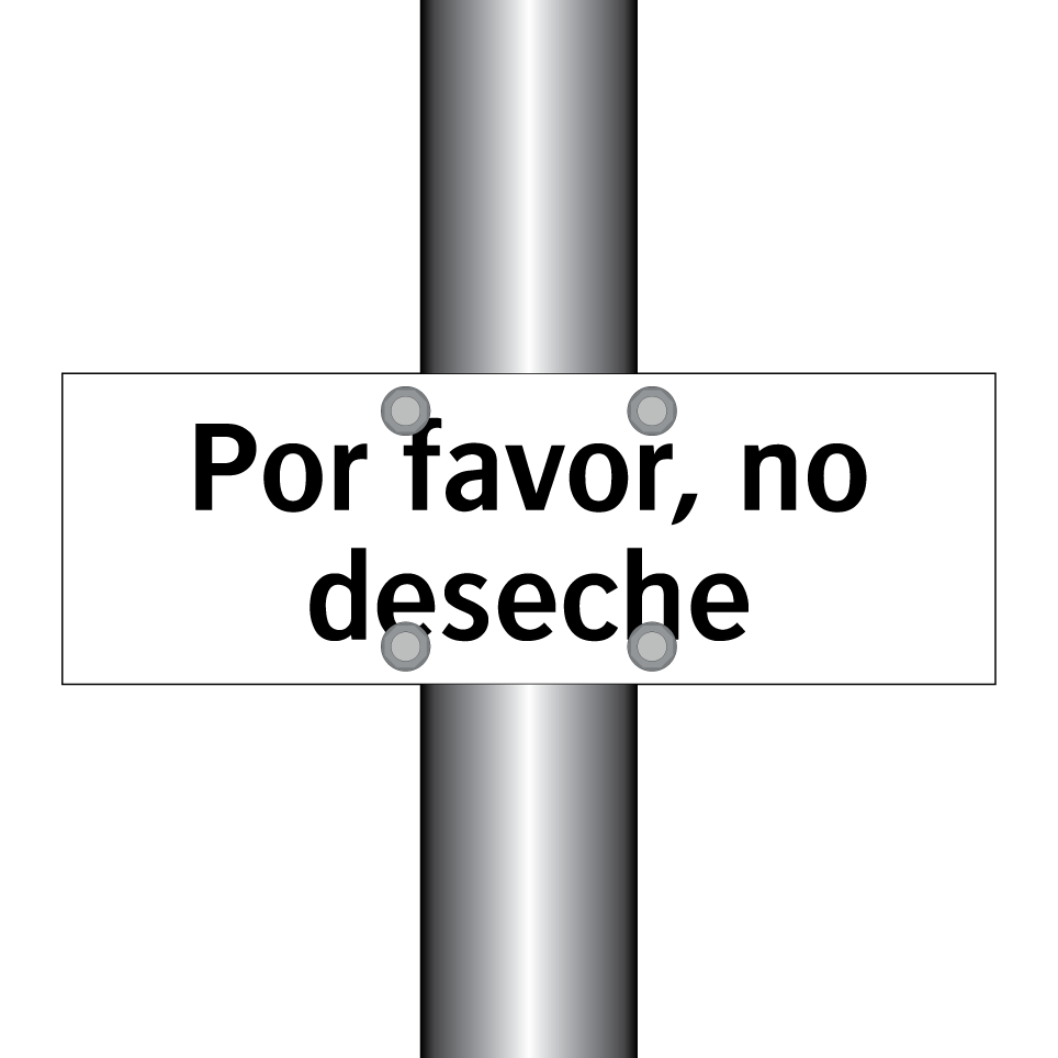 Por favor, no deseche