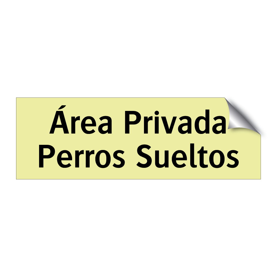 Área Privada Perros Sueltos